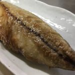 焼けた金華鯖潮干し