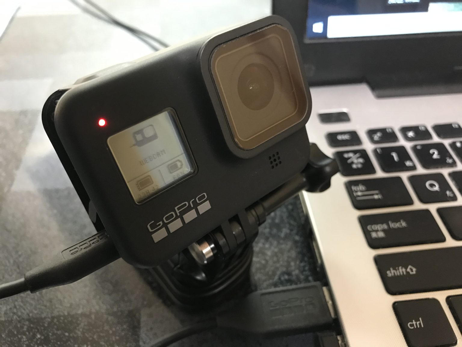 GoPro HERO8 Blackをウェブカメラに使用