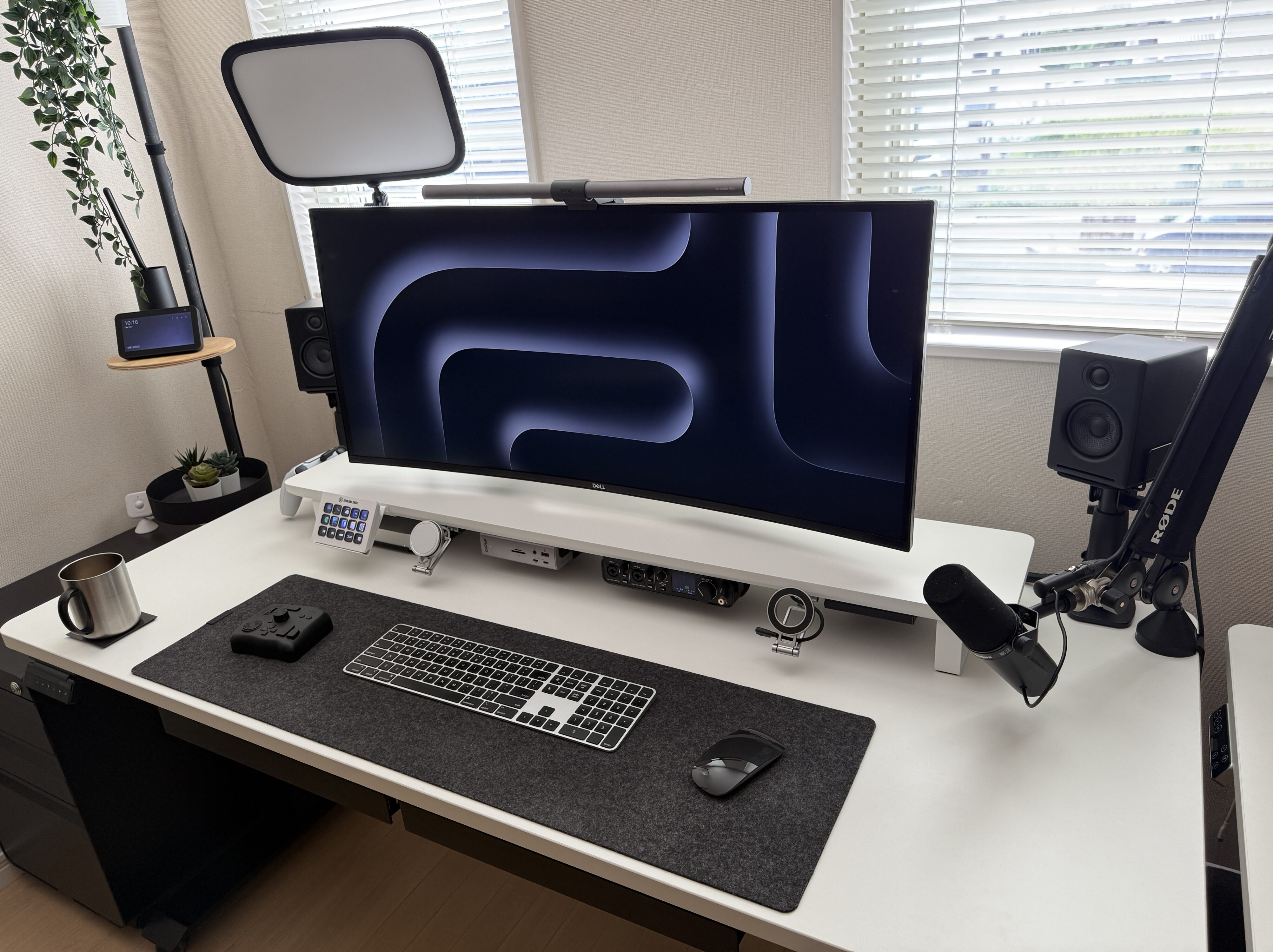 2025秋のデスク全体像