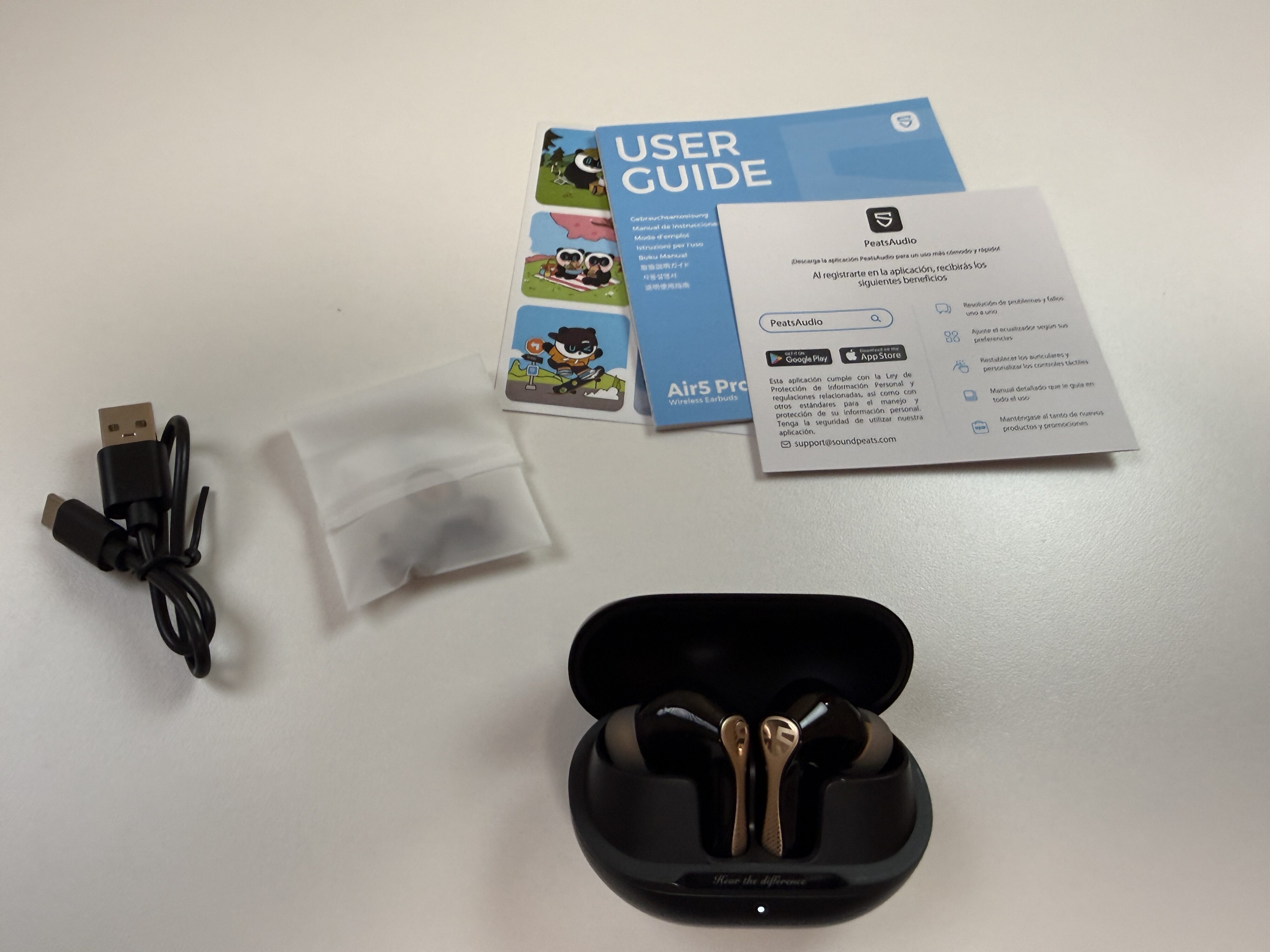 SOUNDPEATS Air5 Pro+ 付属品